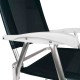 Silla Master Plus Fashion Aluminio Negro