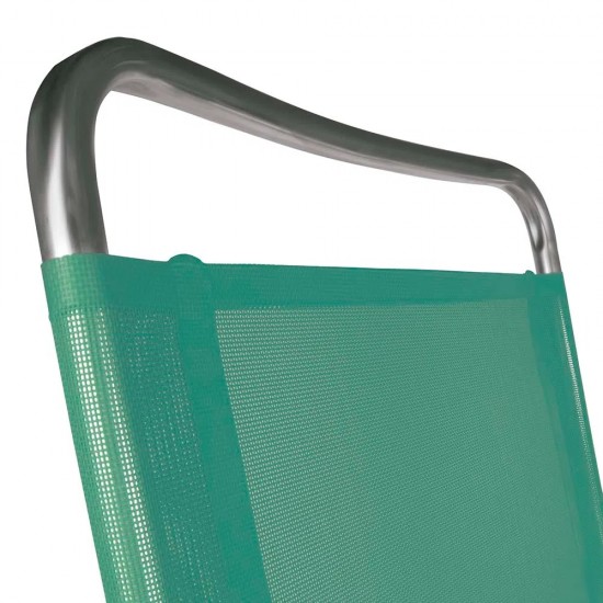 Silla Master Plus Aluminio Verde Agua