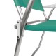 Silla Master Plus Aluminio Verde Agua