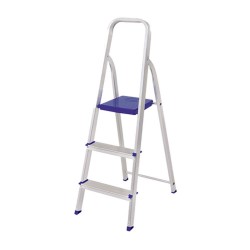 Escalera Aluminio Mor Tijera 3 escalones