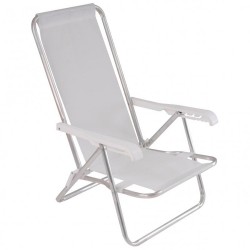 Reposera Sannet Aluminio 4 pos.