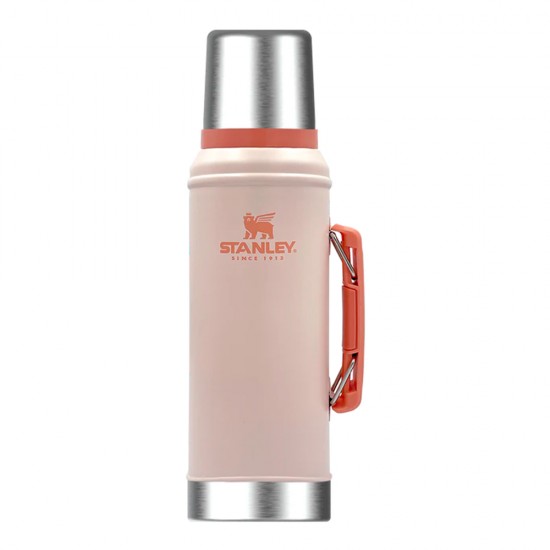 Termo Stanley Classic con asa 950ml Rosa