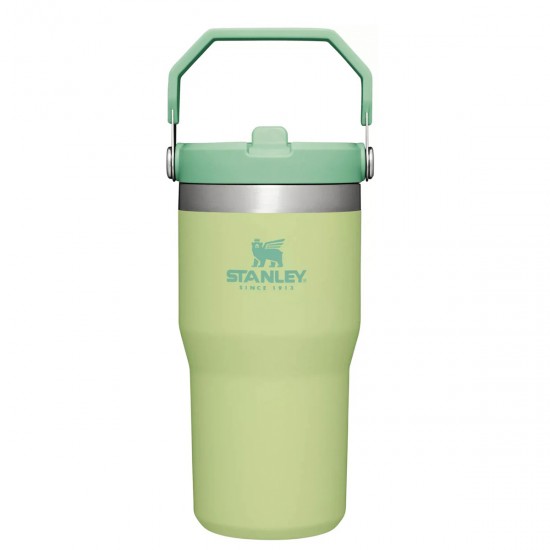 Vaso Flip Straw Tumbler Stanley 600ml Verde Limón