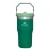 Vaso Flip Straw Tumbler Stanley 600ml Verde Irlandés