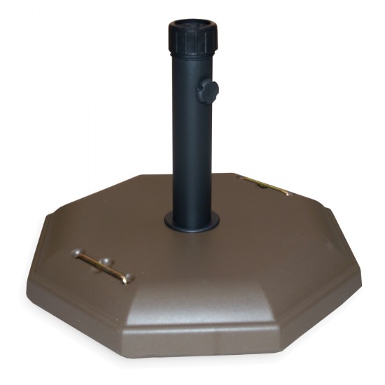Base Concreto con manija 27 kg Marrón