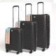 Set Valijas Polipropileno Premium 20" 24" 28" Negro Set Valijas Polipropileno Premium 20" 24" 28" Negro