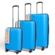 Set Valijas Polipropileno Premium 20" 24" 28" Celeste Set Valijas Polipropileno Premium 20" 24" 28" Celeste