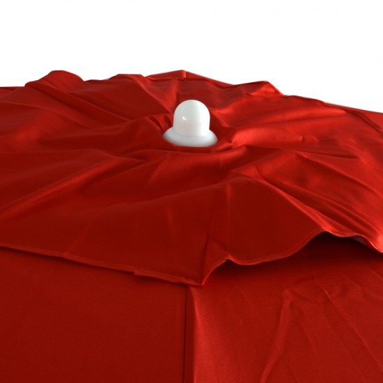 Sombrilla de Playa con Anclaje 2m Rojo