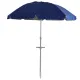 Sombrilla de Playa con Anclaje 2m Azul Marino