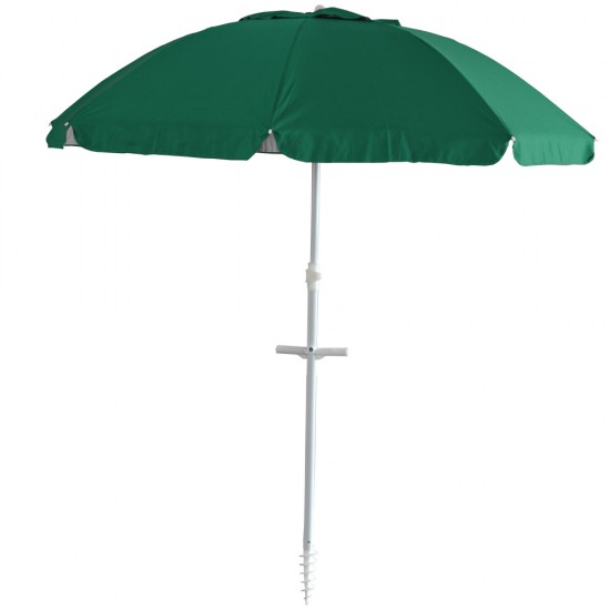 Sombrilla de Playa con Anclaje 2m Verde