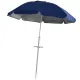 Sombrilla de Playa con Anclaje 2m Azul Marino