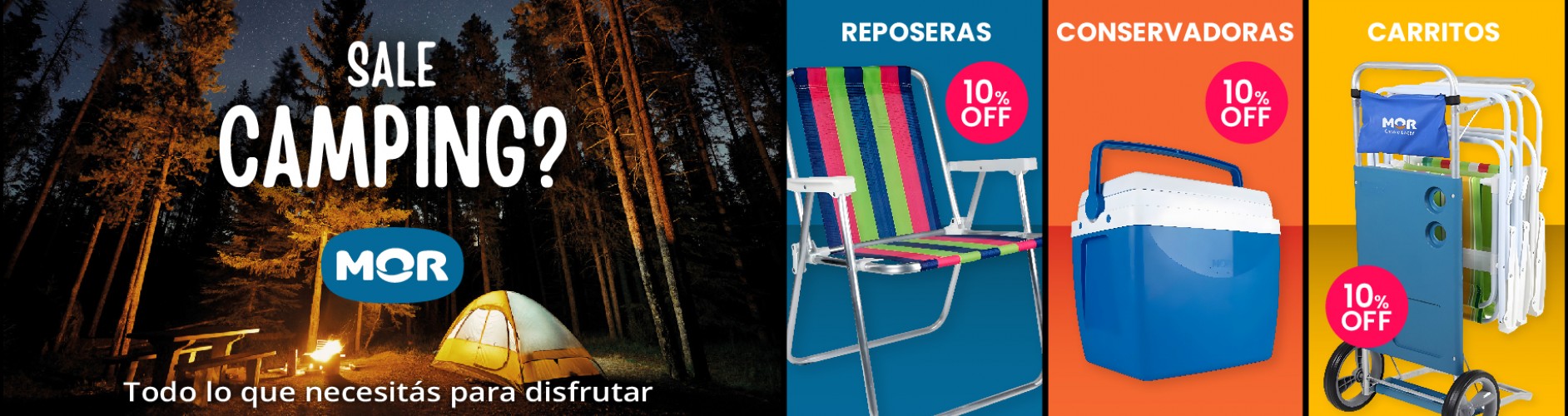 Mor, todo para un verano ideal.